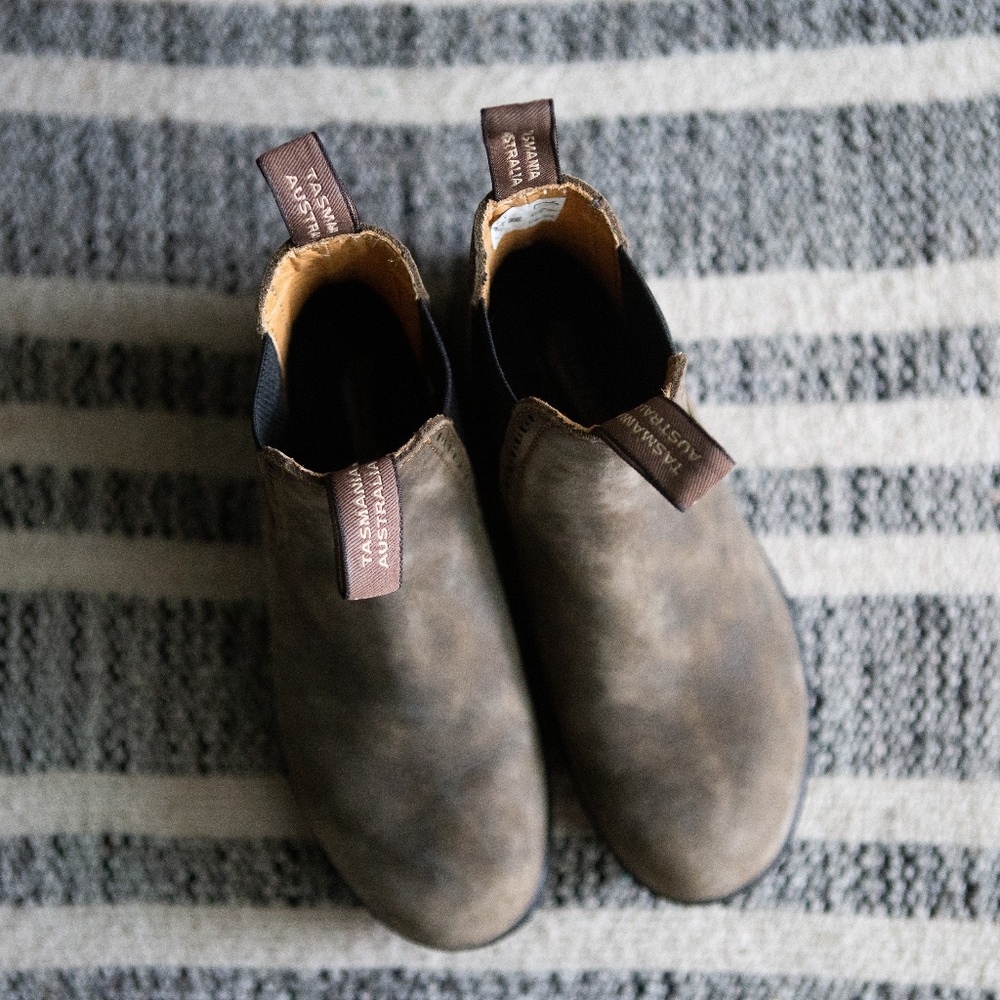 Blundstone #1351 High Top Boot in Rustic Brown - AUS 5 / USA 8